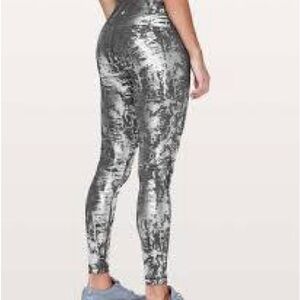 Lululemon Wunder Under Hi-Rise Tight *Brindle Foil 28"